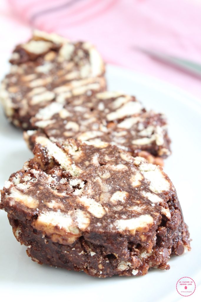 Chocolate Salami | Grandma Lina's Kitchen