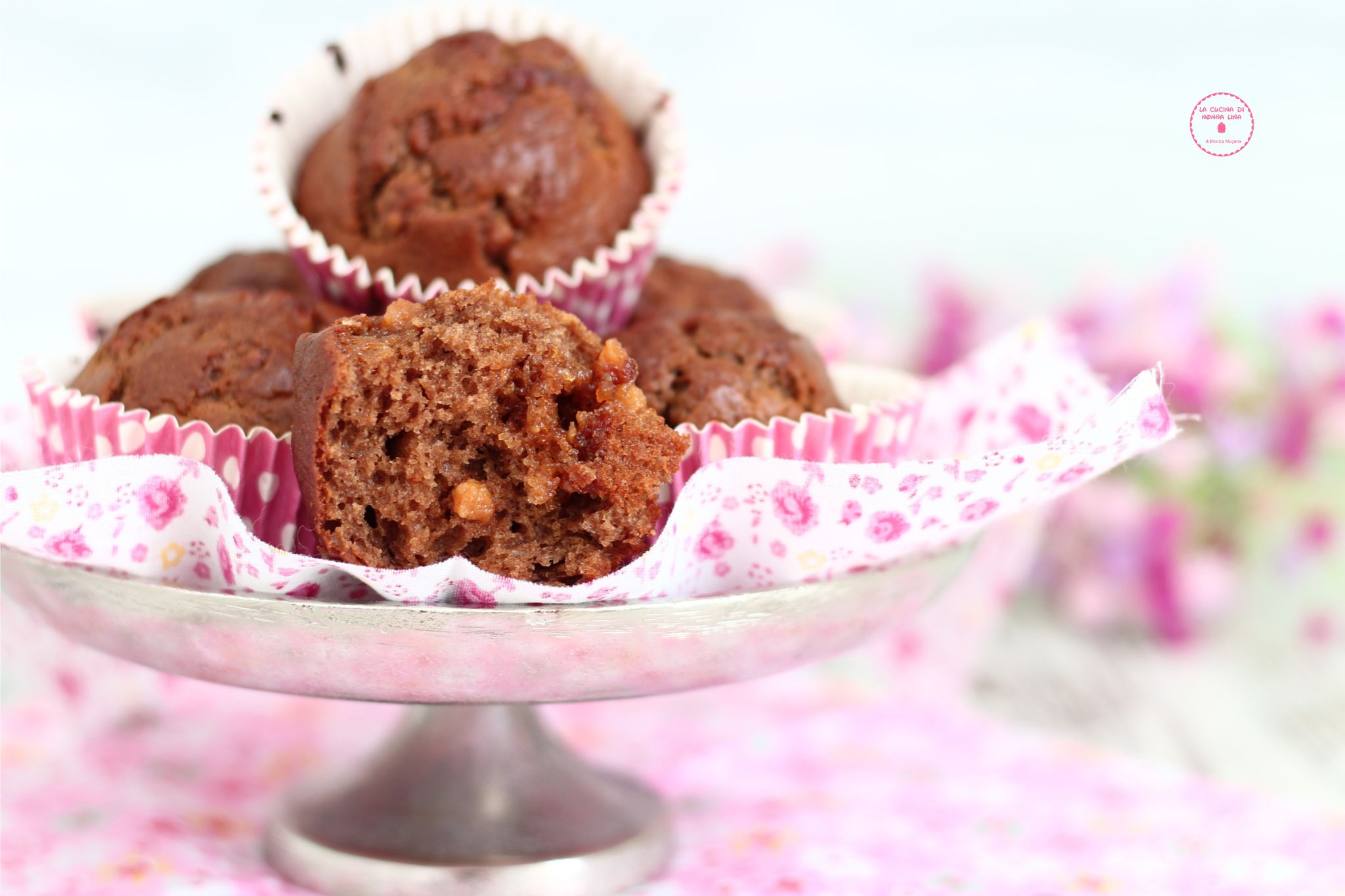 Cocoa and Salted Caramel Muffins