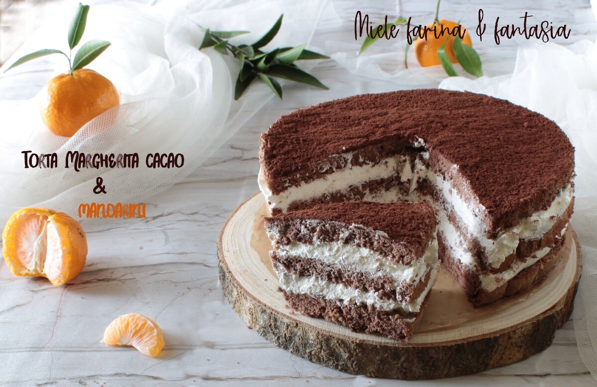 Cocoa and Tangerine Margherita Cake