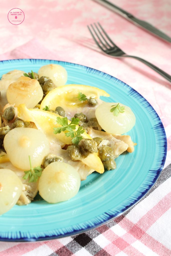 Cod Fillets with Onions