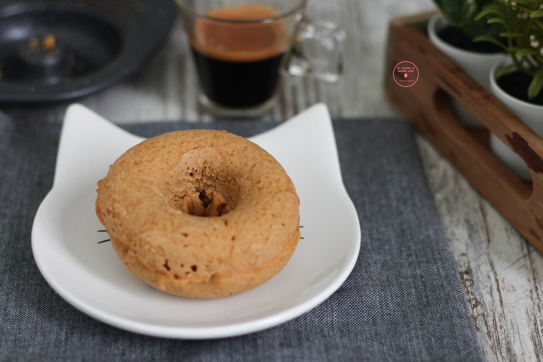 Coffee and Peanut Butter Donuts