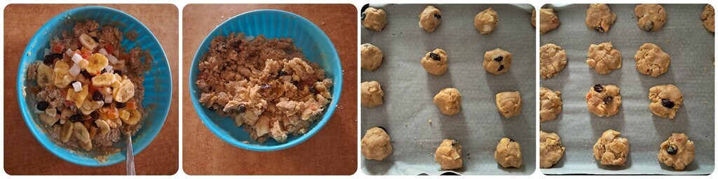 Cookies with Exotic Fruit Mix
