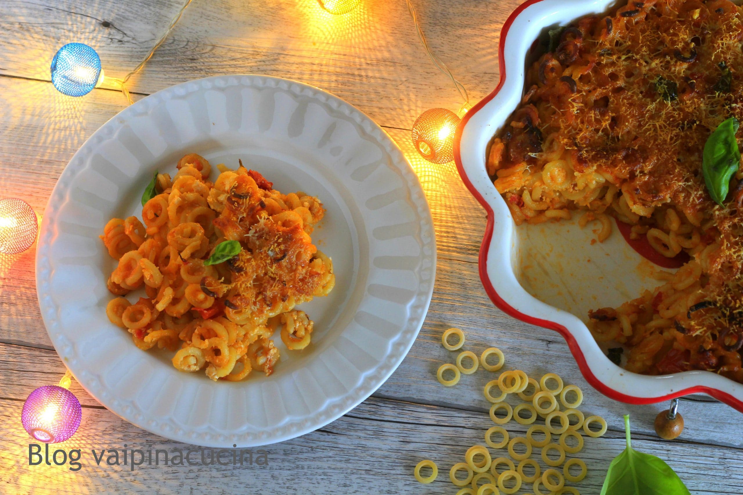 Sicilian Baked Anelletti with Ricotta