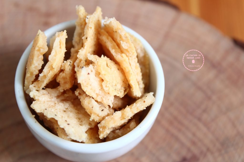 Crispy Cheese Chips | Grandma Lina's Kitchen