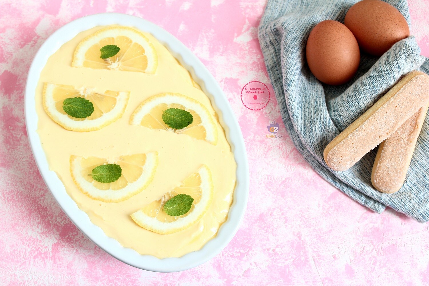 Lemon Tiramisu without Alcohol