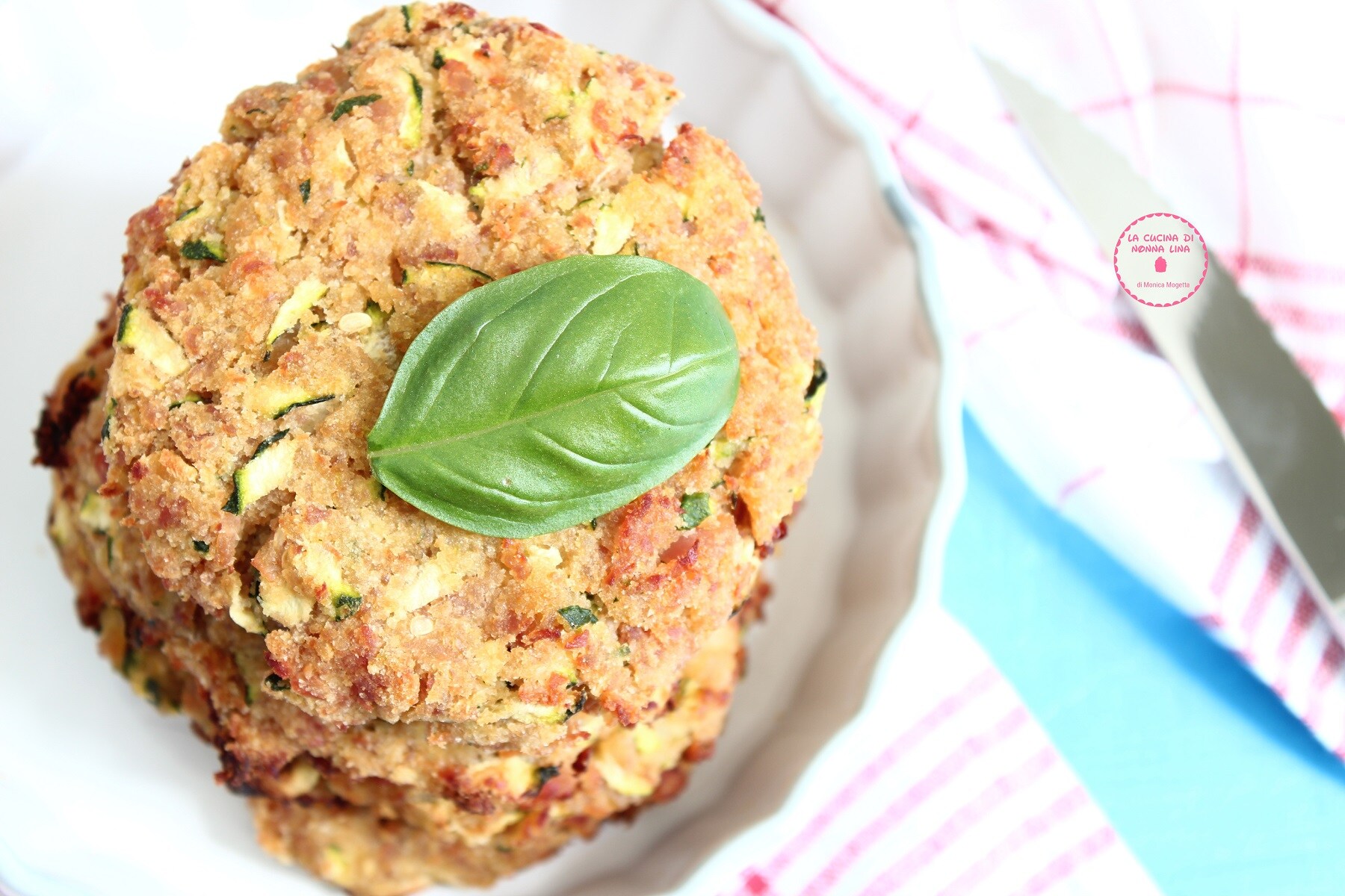 Ham and Zucchini Burgers