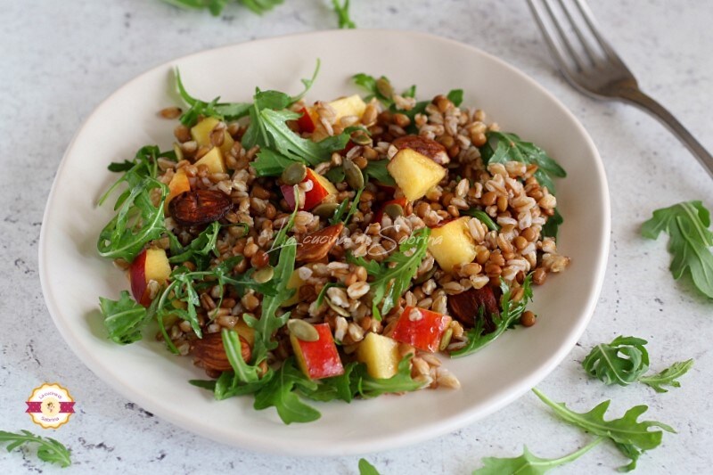 Summer Farro and Lentil Salad