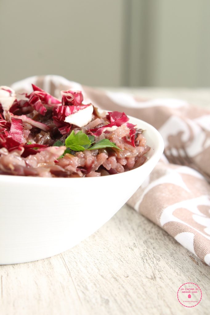 Fat-Free Radicchio Risotto