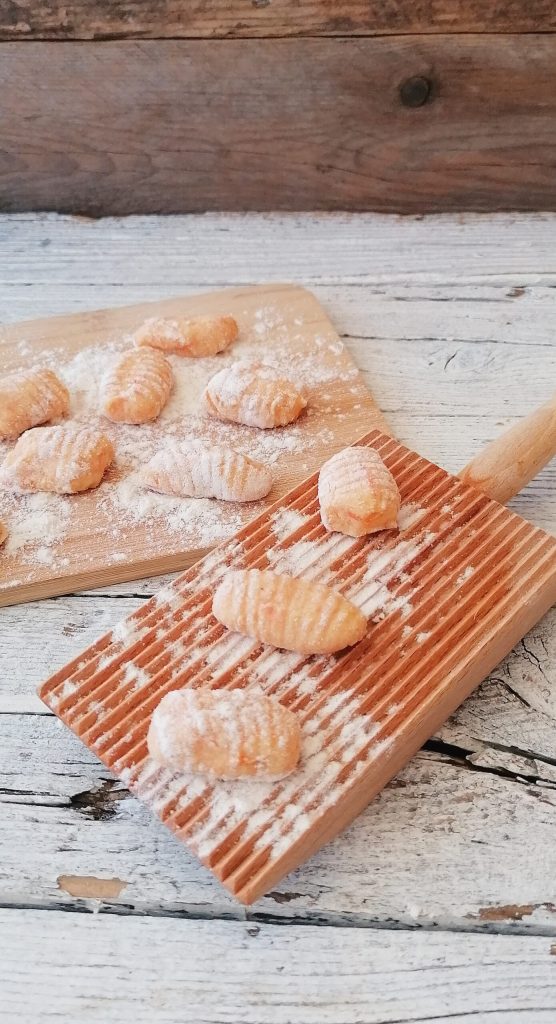pumpkin and potato gnocchi