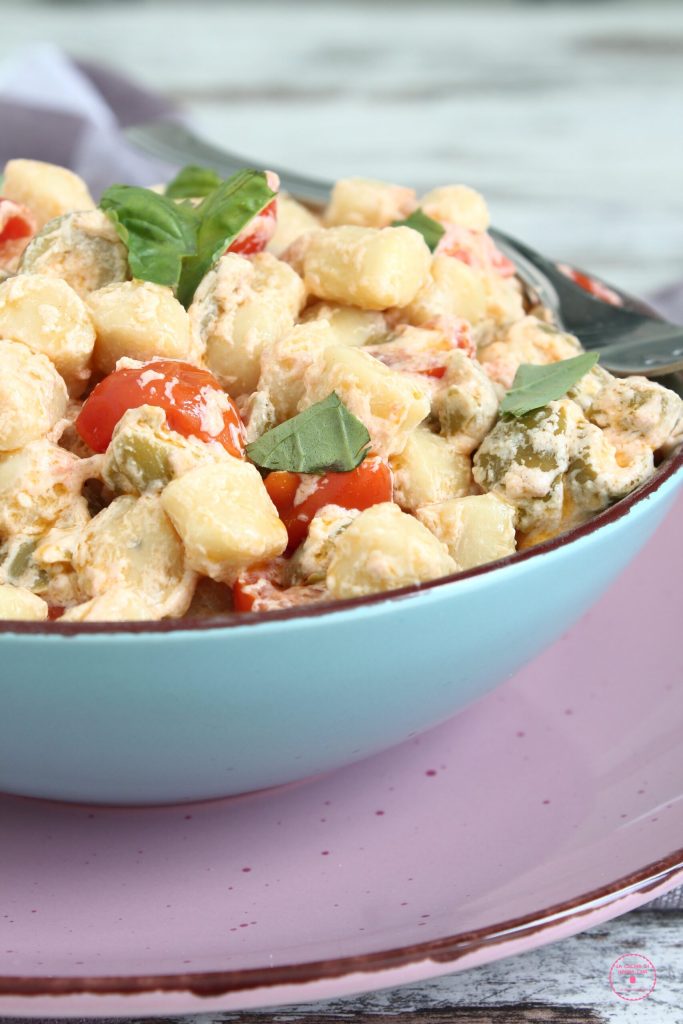 Gnocchi with cherry tomatoes