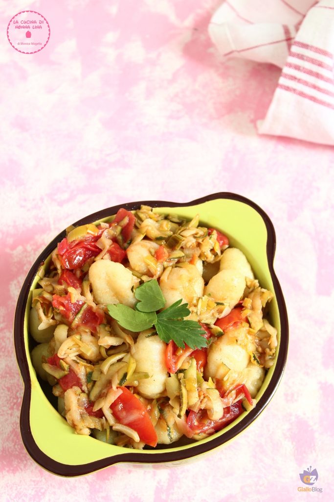 Gnocchi with Vegetables | Grandma Lina's Kitchen