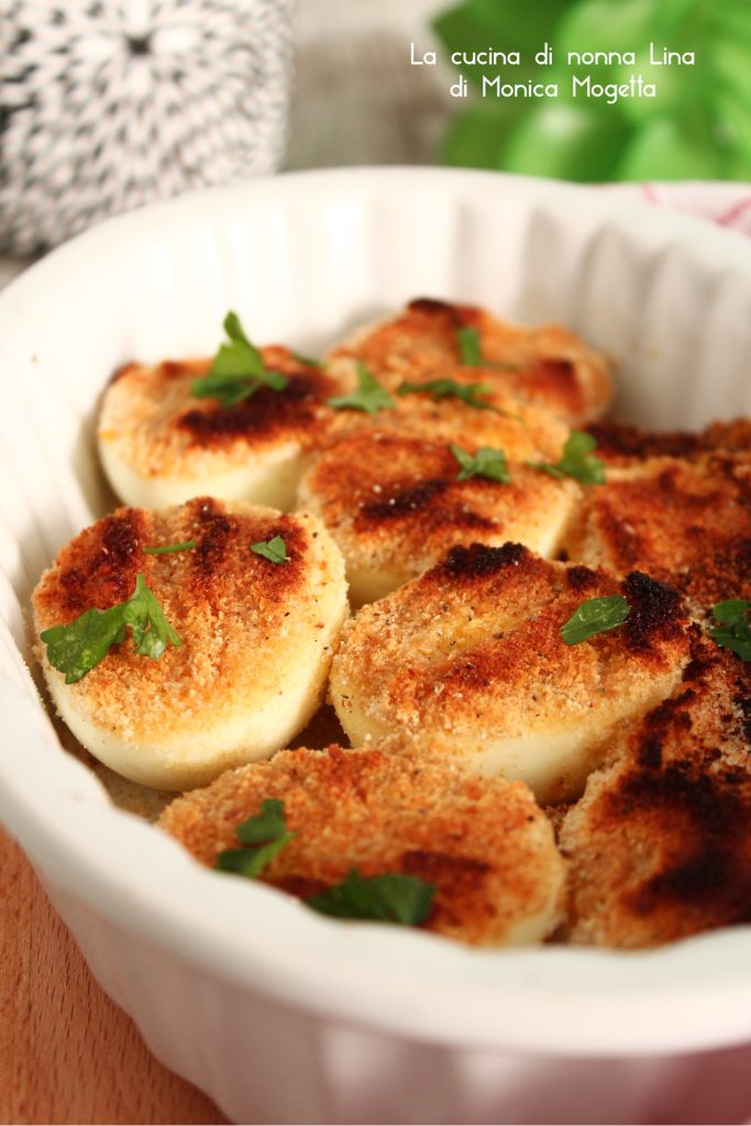 Gratinated Eggs