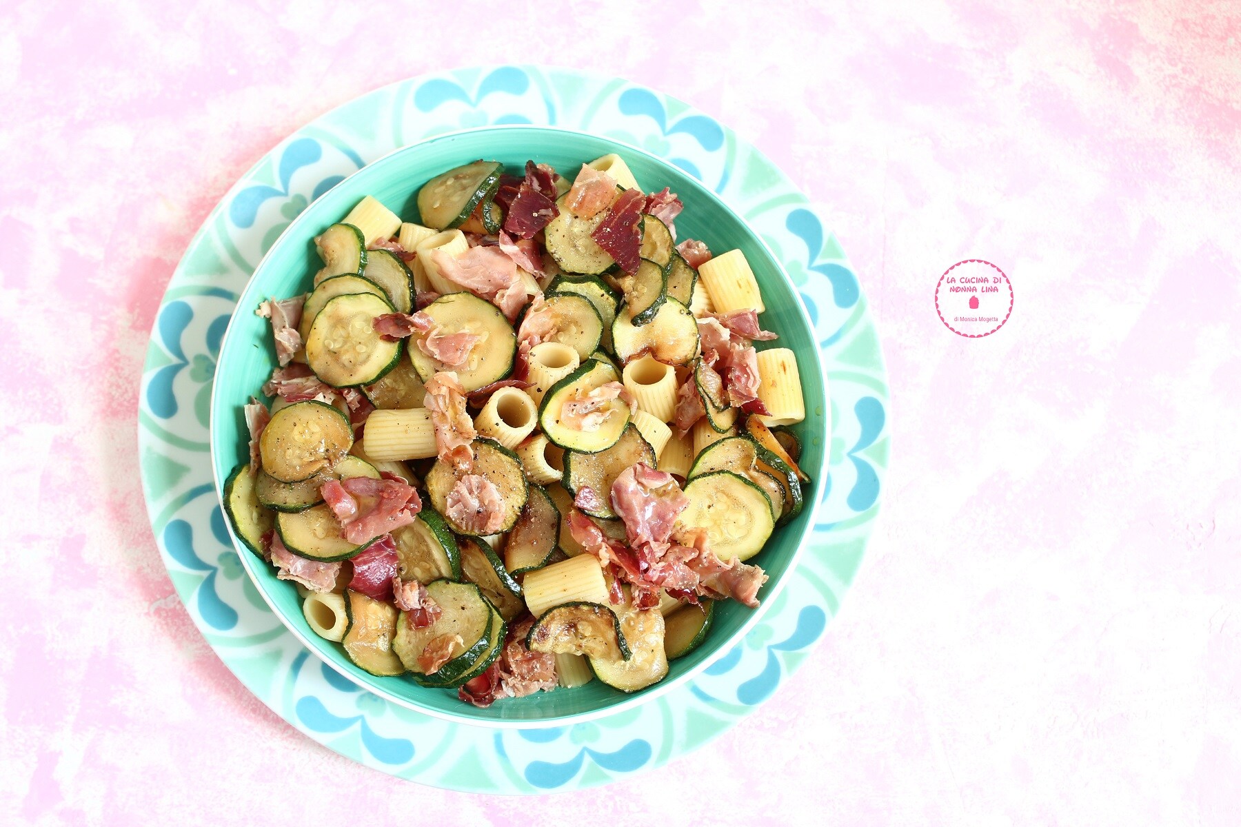Pasta with Zucchini and Speck