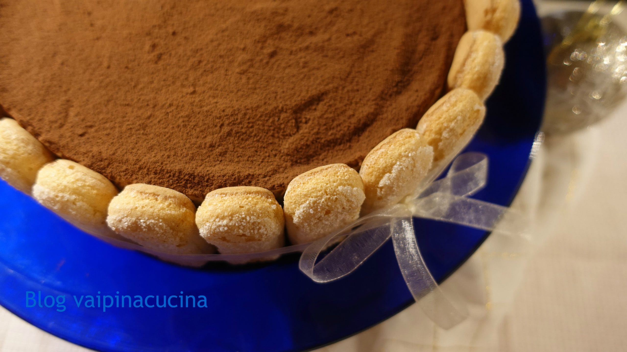 Tiramisu Charlotte Cake