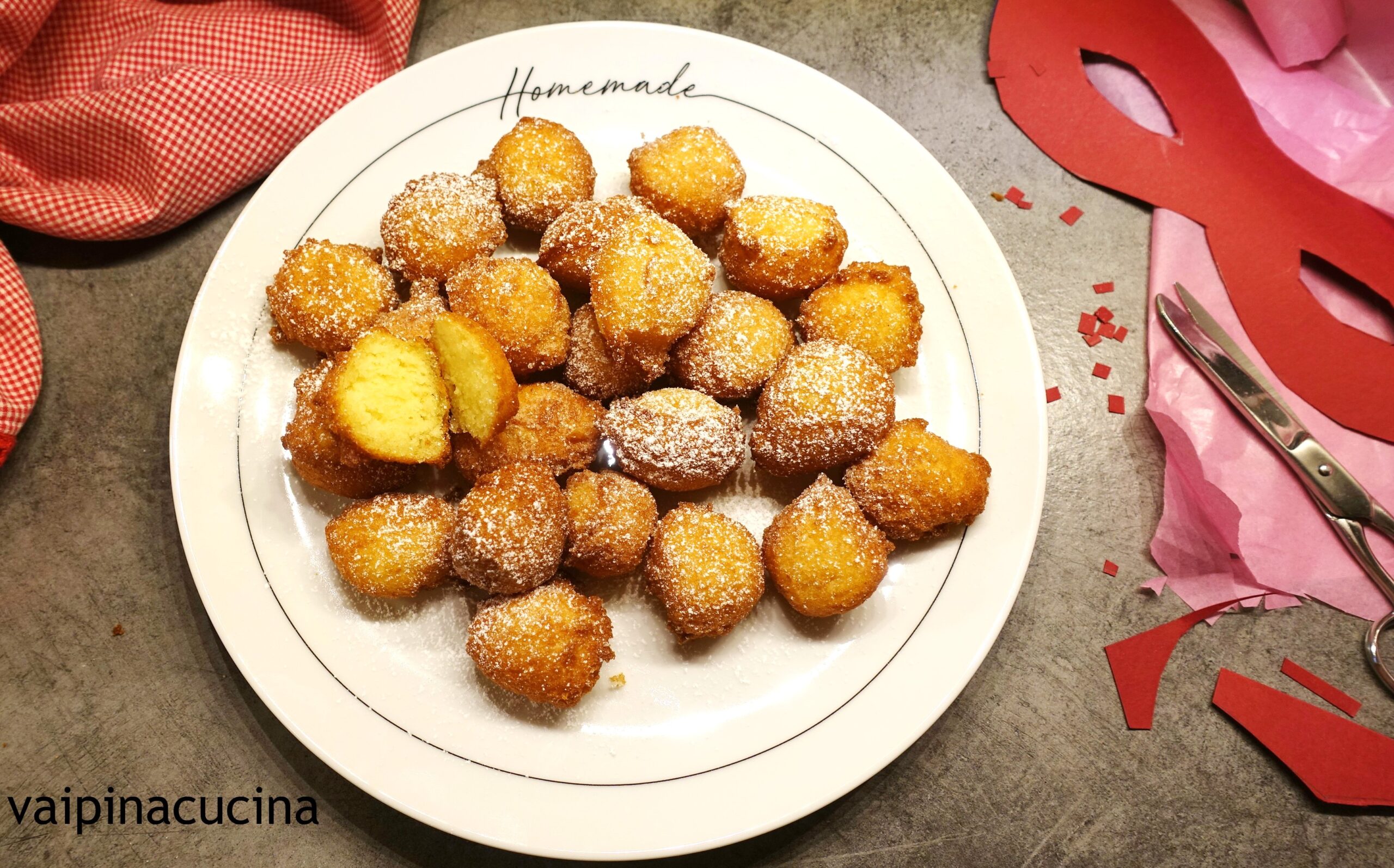 Ricotta Castagnole Without Gluten