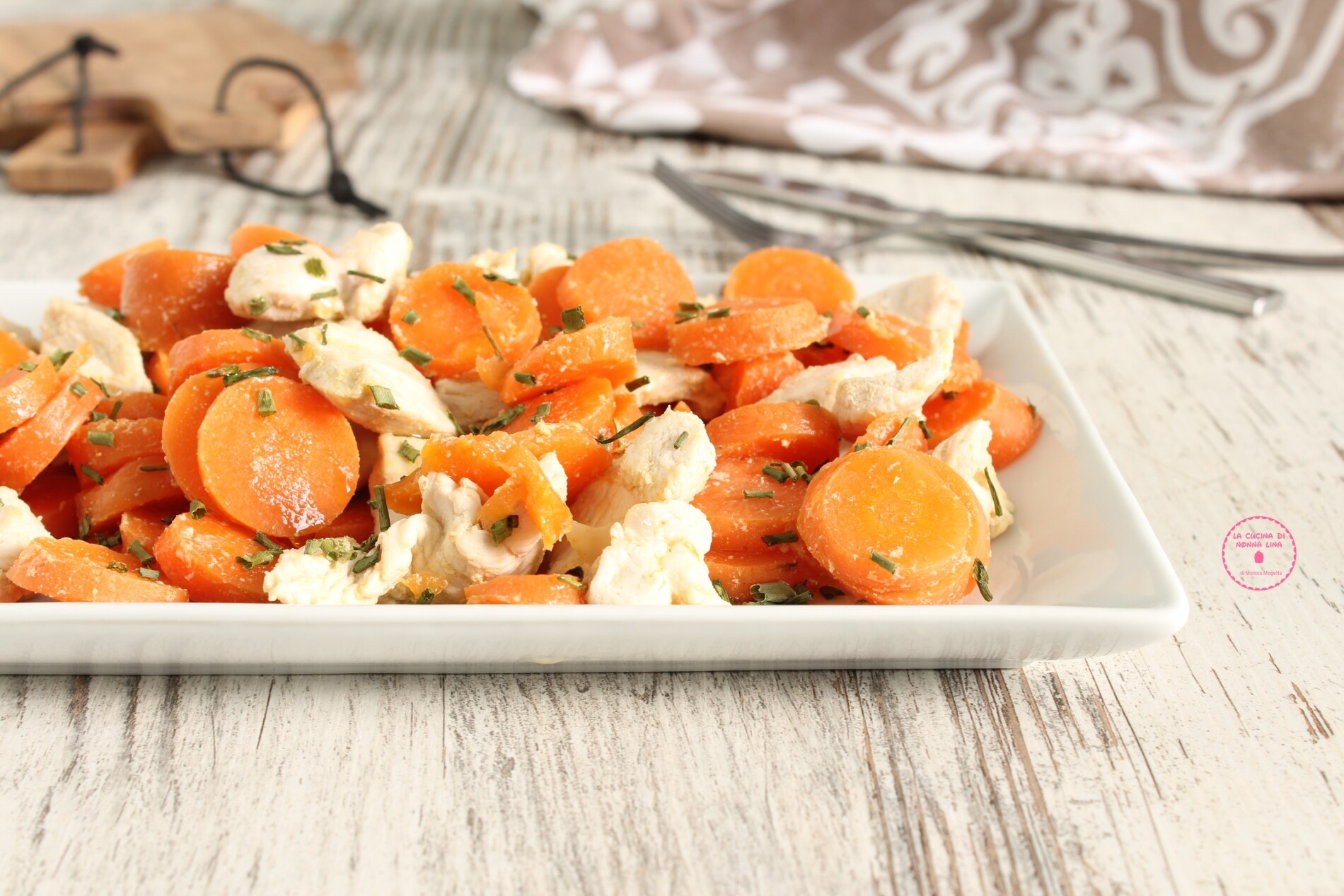 Chicken Strips with Carrots