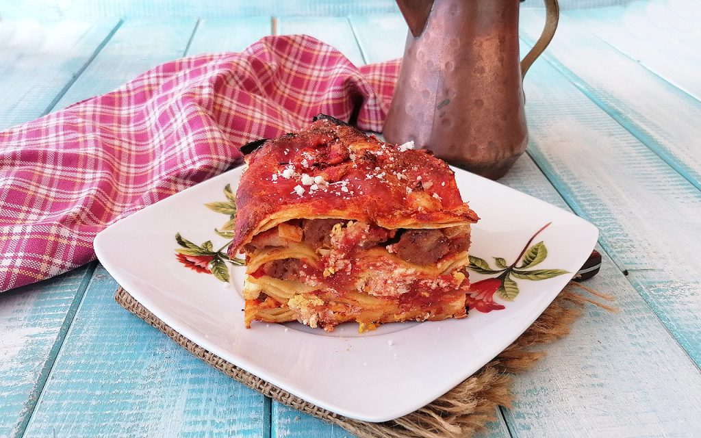 traditional homemade lasagna