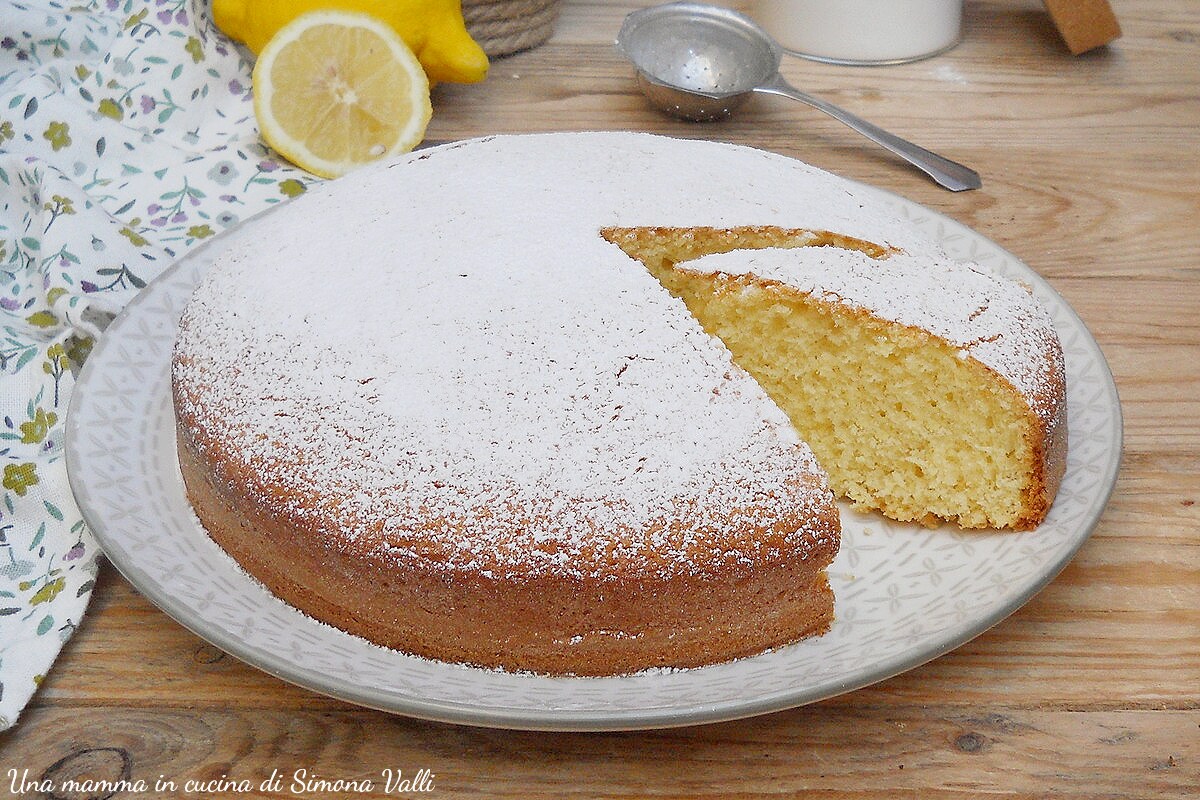 Lemon Cloud Cake, the Lemon Cake Soft as a Cloud