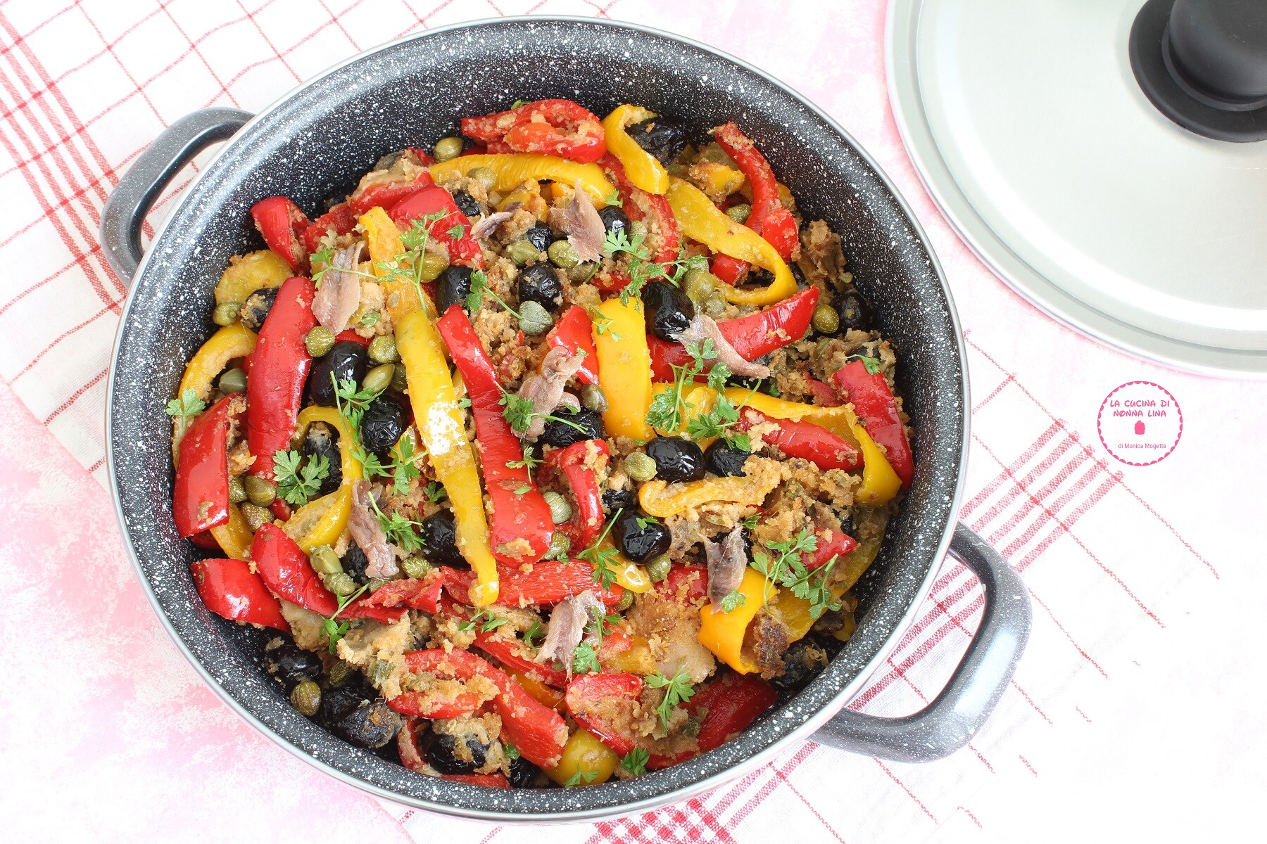 Flavorful Peppers in a Pan