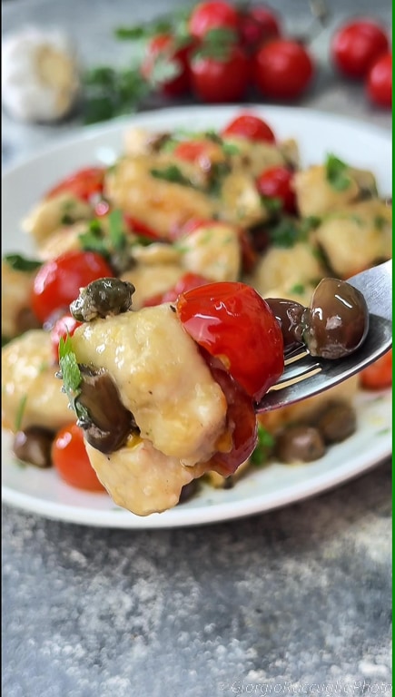 mediterranean chicken bites