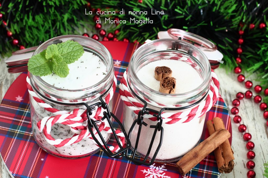 Mint and Cinnamon Flavored Sugar