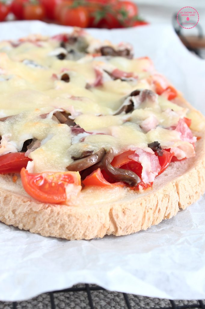 Mushroom and Bacon Bruschetta
