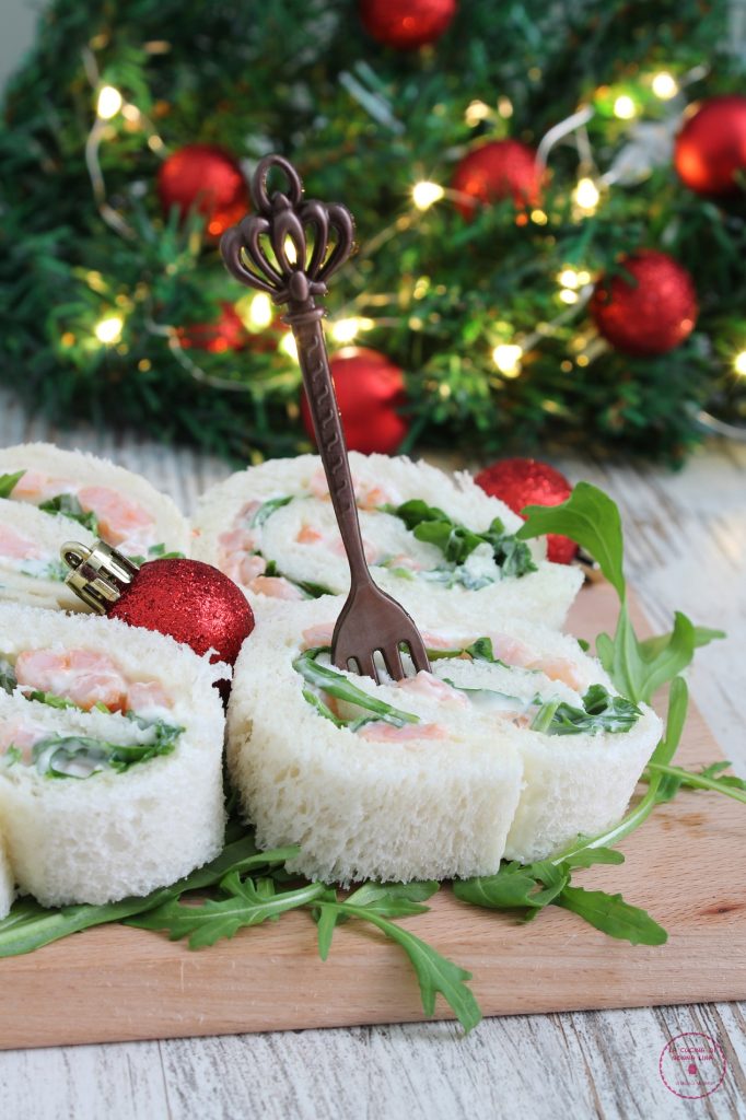 No-Cook Shrimp Pinwheels