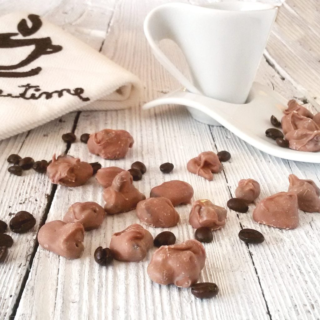 coffee chocolate nuggets