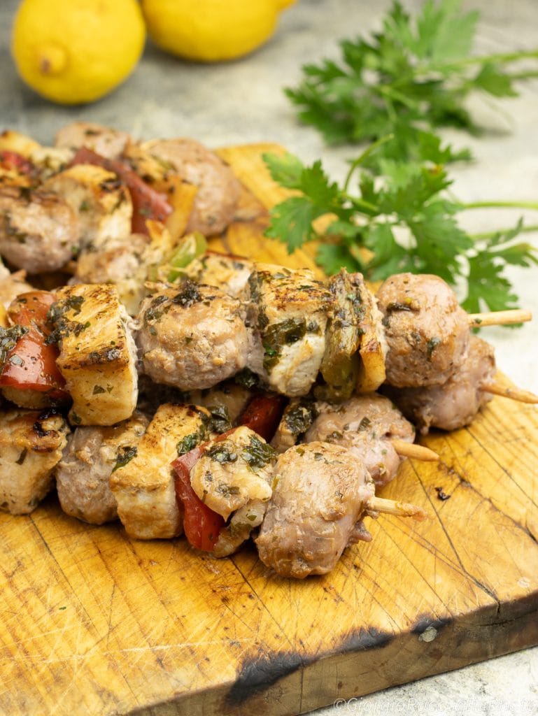 Pan-Cooked Skewers