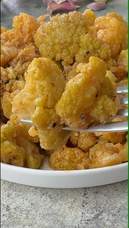 pan-fried cauliflower