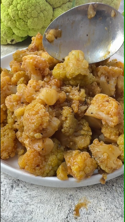 pan-fried cauliflower