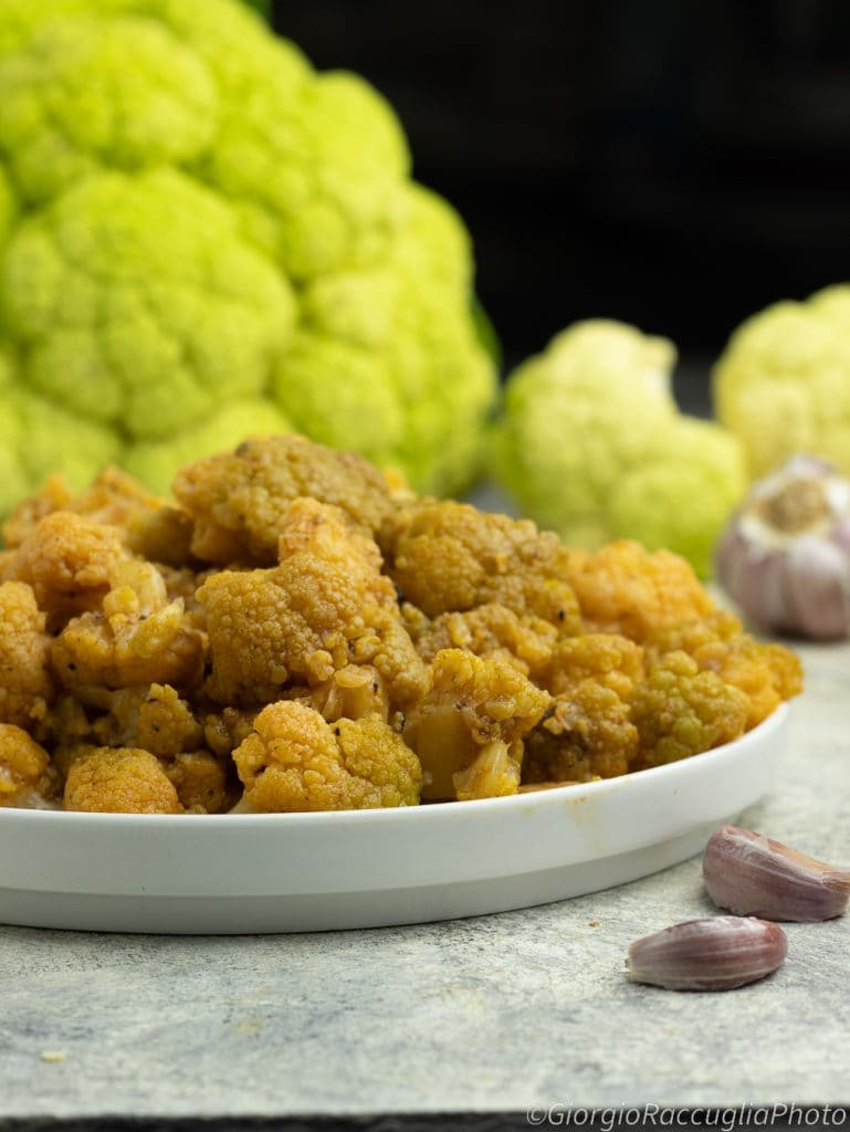 pan-fried cauliflower