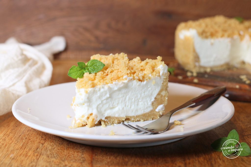paradise crumble with ricotta