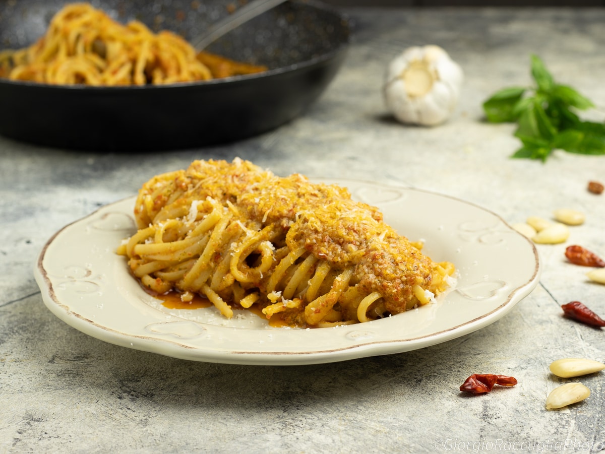 Pasta with Sun-Dried Tomato Pesto: Quick, Creamy, and Flavorful