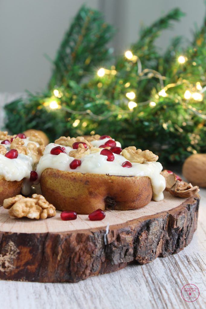 Pears, Gorgonzola, and Walnuts
