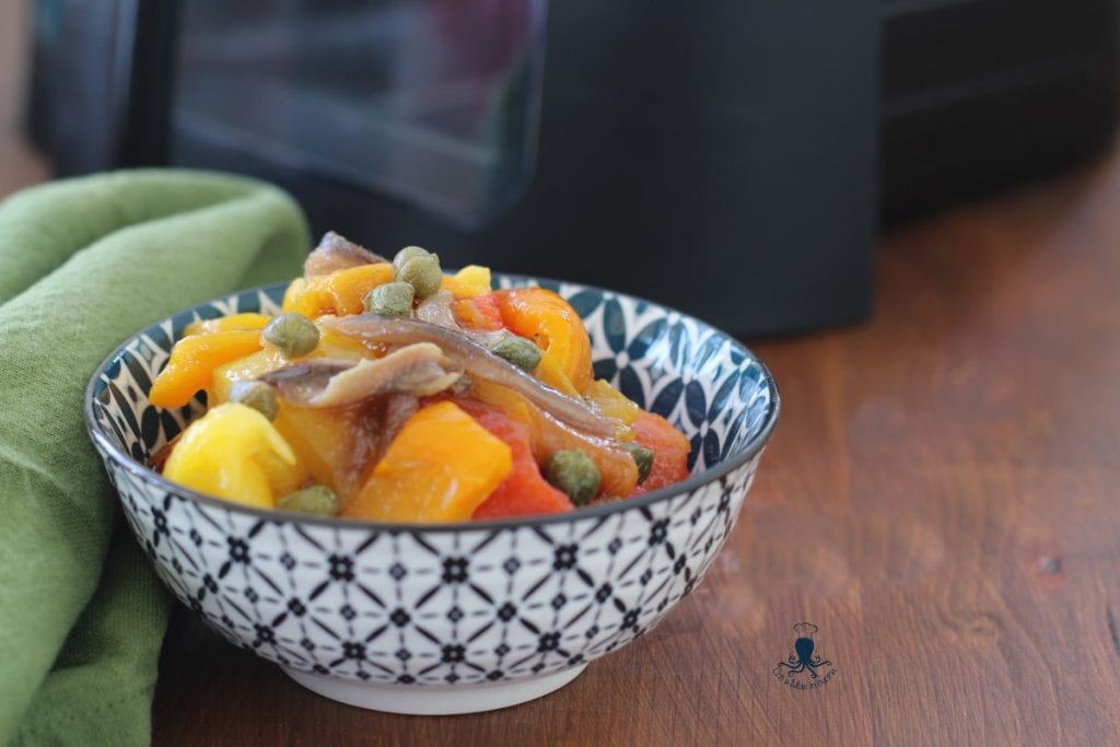 peppers with capers and anchovies