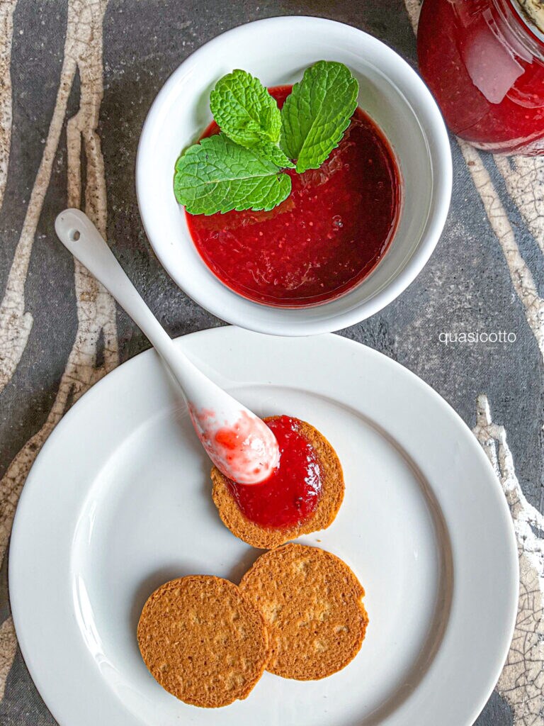 Strawberry Jam without Pectin with the Thermomix