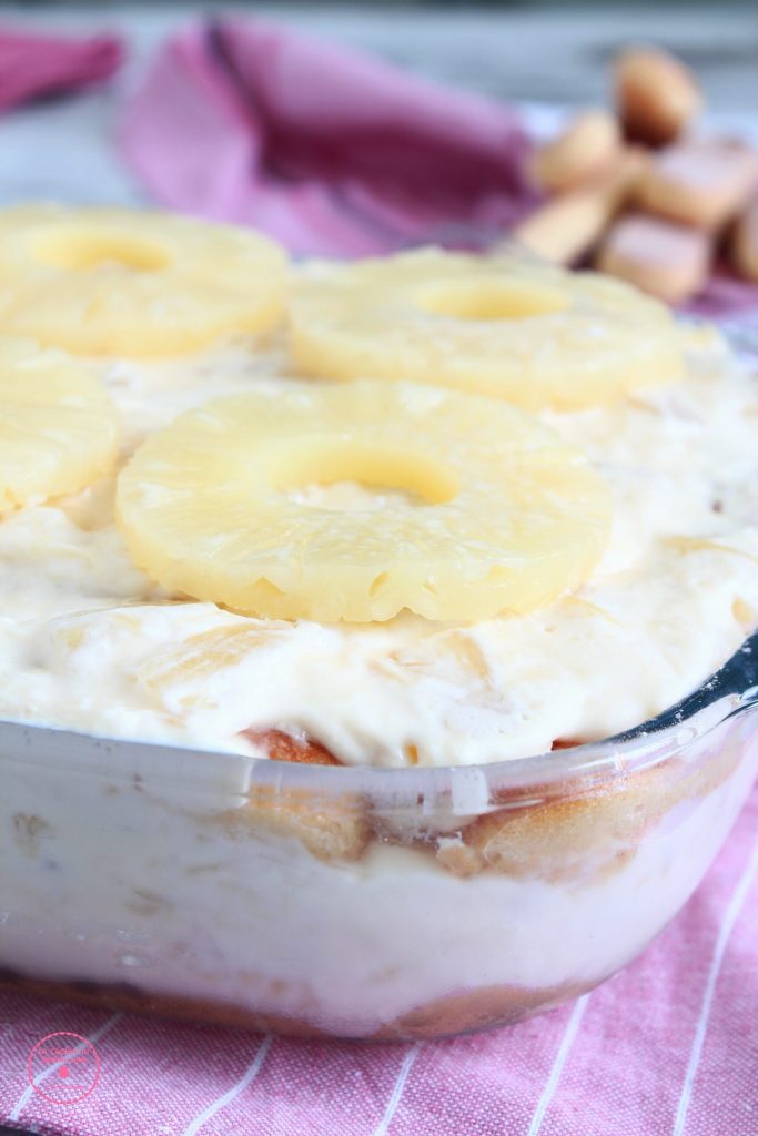 Pineapple Tiramisu Without Eggs