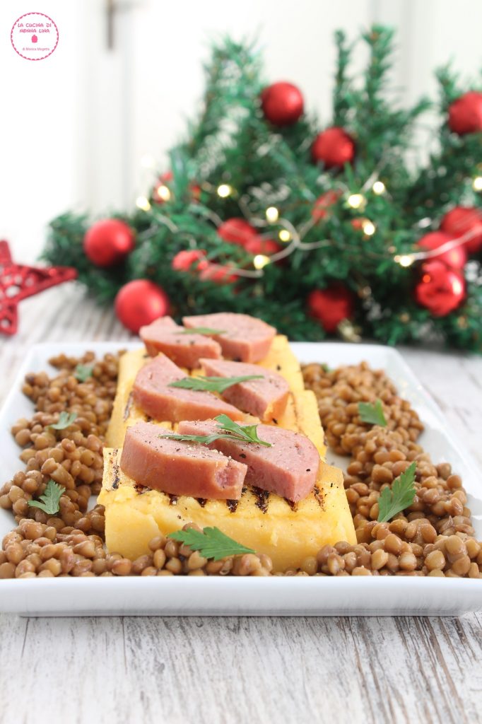 Polenta Crostini with Cotechino