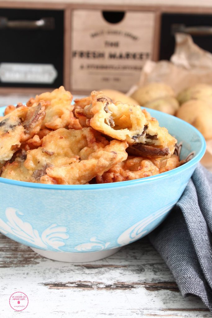 Potato and Mushroom Fritters