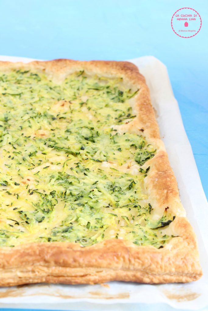 Puff Pastry Pizza with Zucchini | Grandma Lina's kitchen