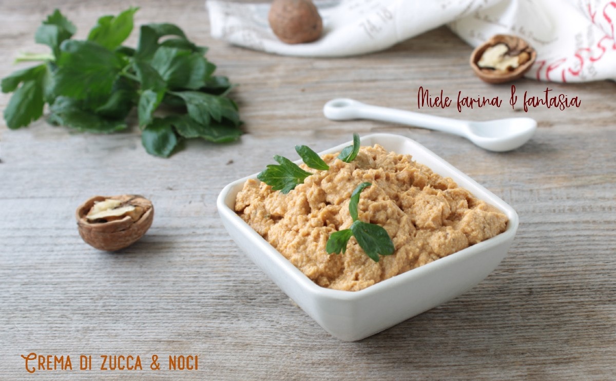 Pumpkin and Walnut Cream