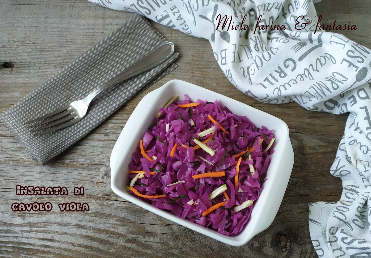 Purple Cabbage Salad