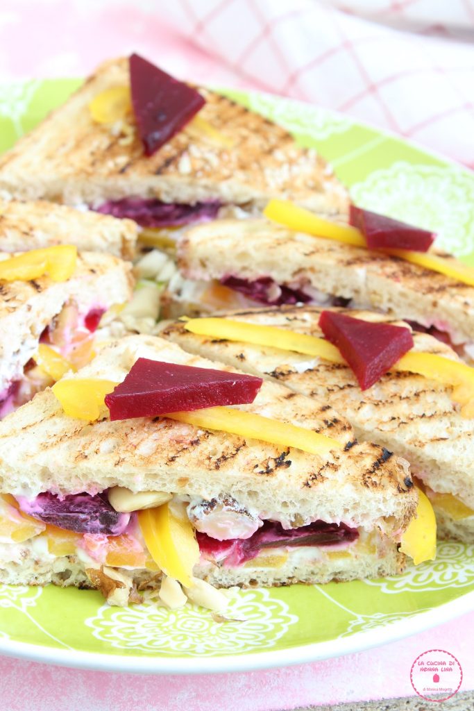 Quick Vegetarian Sandwiches | Grandma Lina's Kitchen
