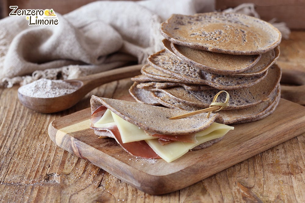 Rustic Buckwheat Pancakes