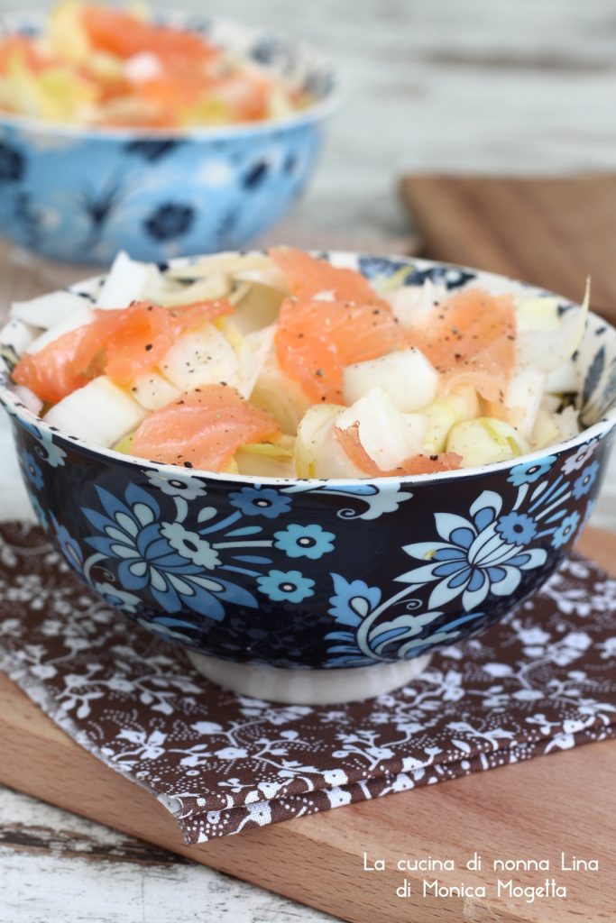 Salad with Salmon