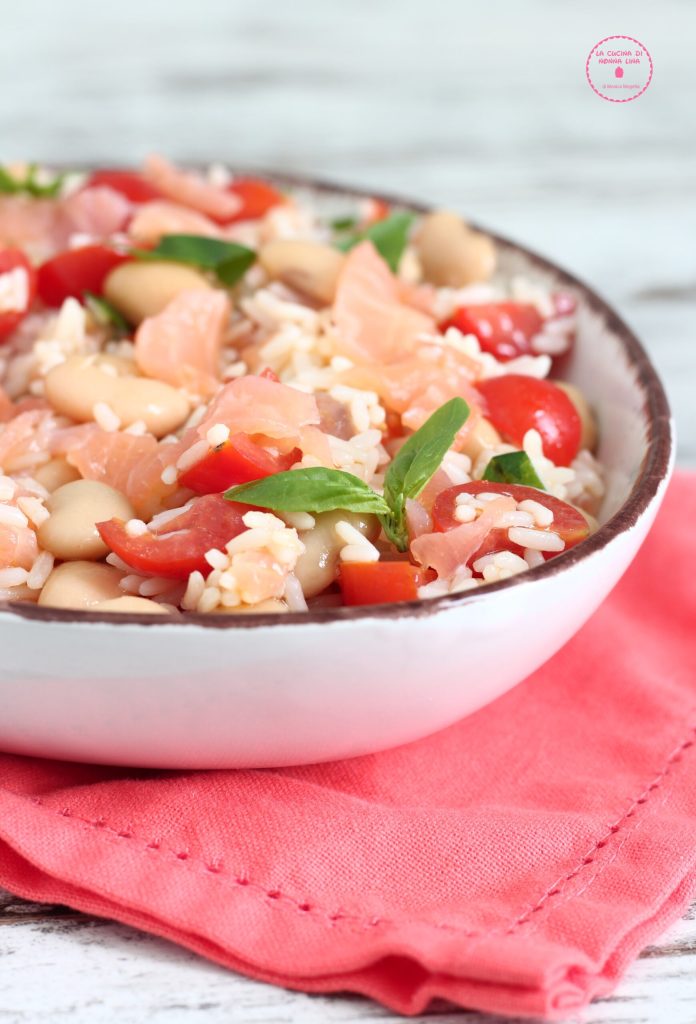 Salmon Rice Salad