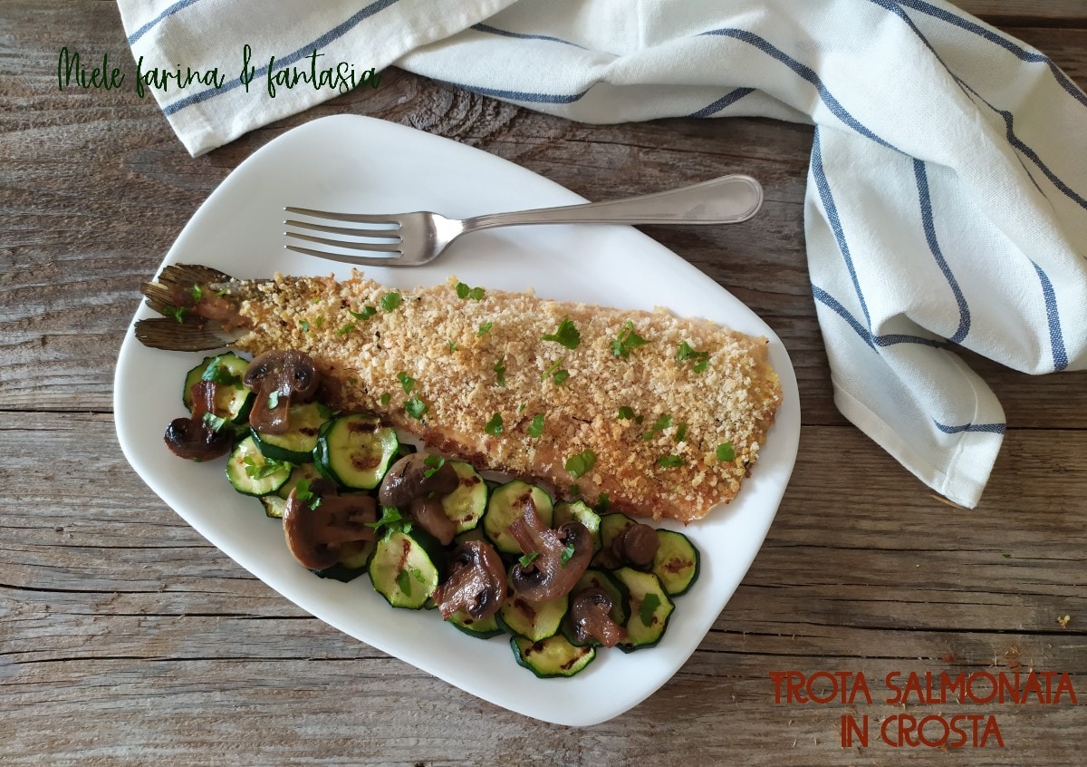 Salmon Trout in Crust