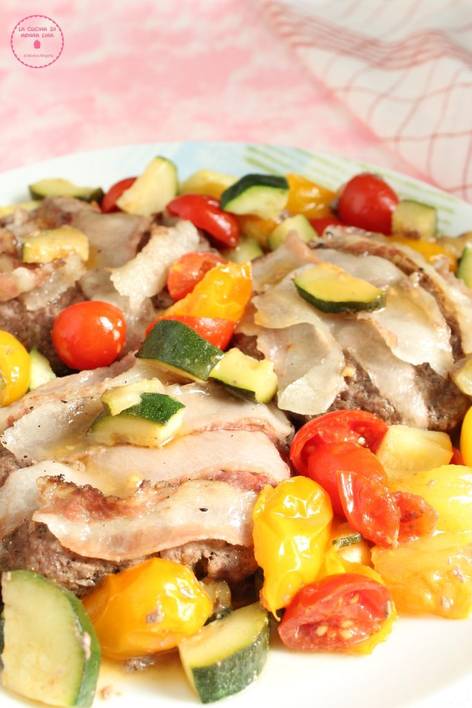 Hamburger with Vegetables