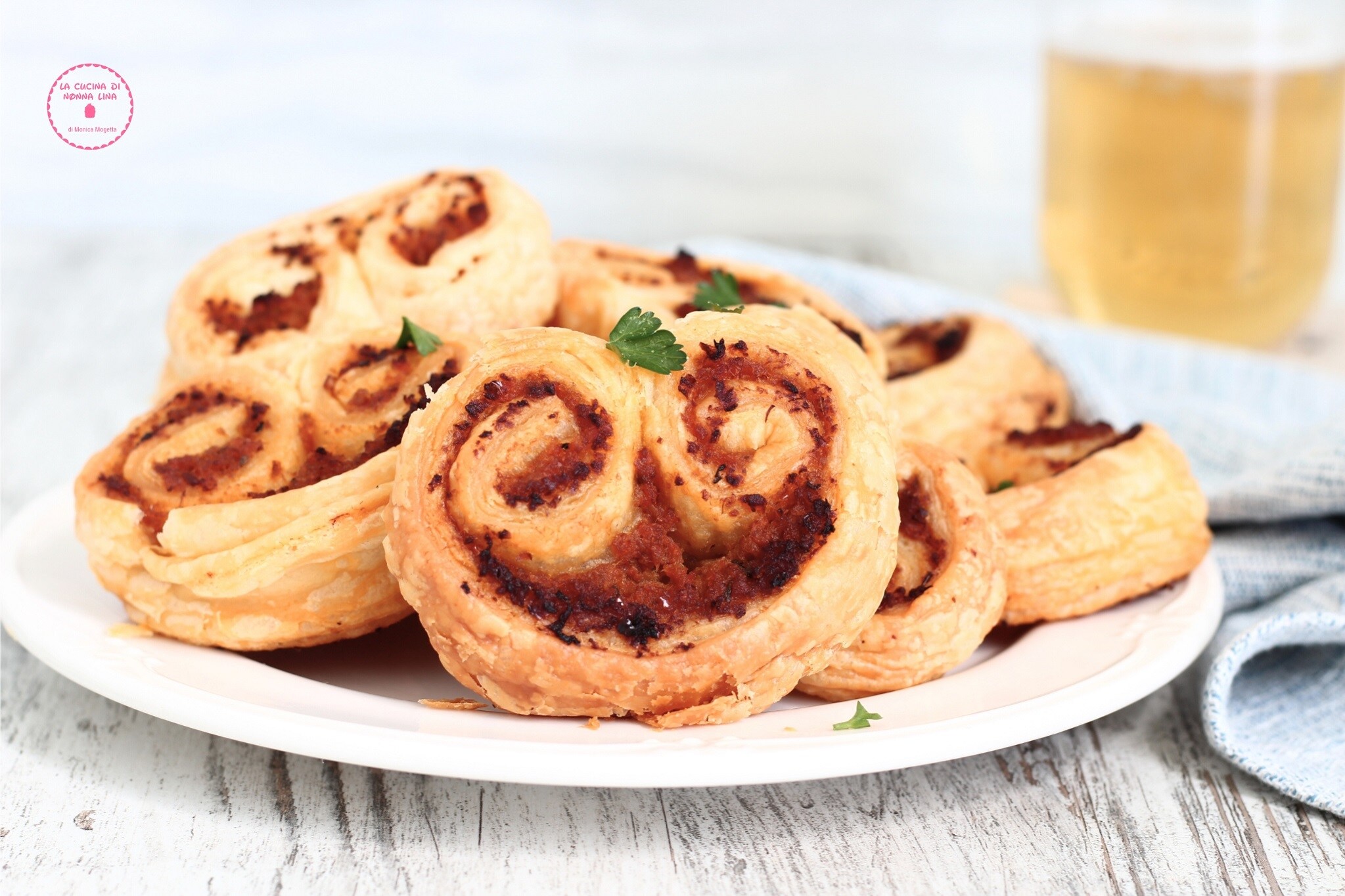 Savory Palmiers for Appetizer